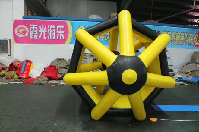 徐水充气水上滚筒球